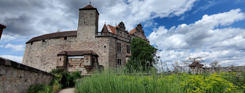 Aussenansicht Burg Cadolzburg
