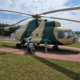 Hubschrauber Oldtimer Museum Ruegen